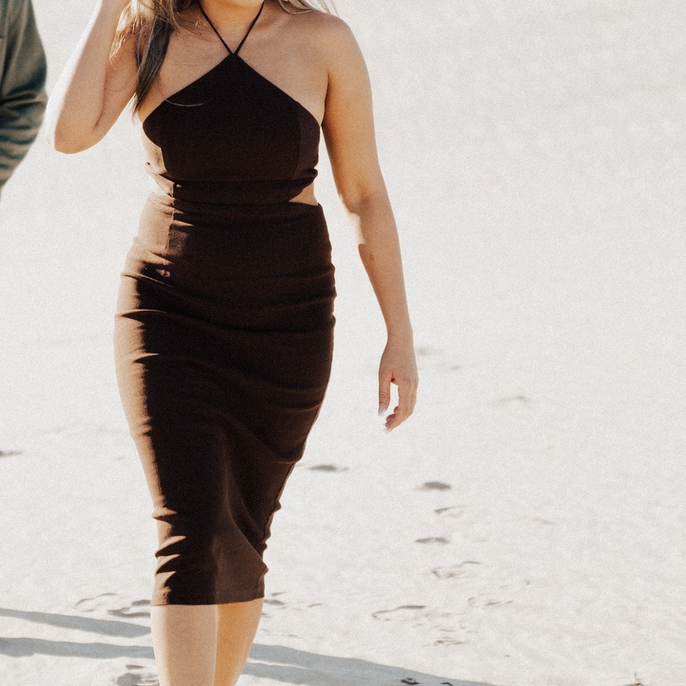 Princess Polly Chocolate Midi Dress